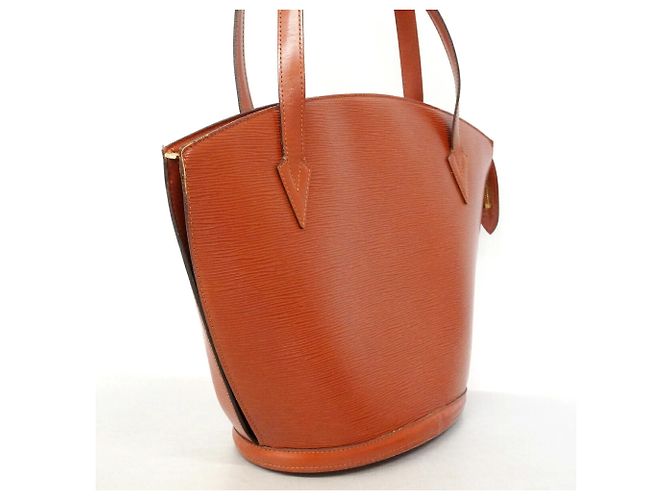 Louis Vuitton Epi Saint Jacques Schultertasche Braun - Ansicht 2