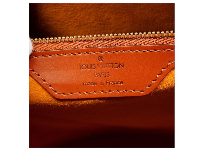 Louis Vuitton Epi Saint Jacques Schultertasche Braun - Ansicht 5