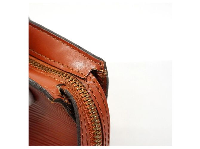 Louis Vuitton Epi Saint Jacques Schultertasche Braun - Ansicht 6