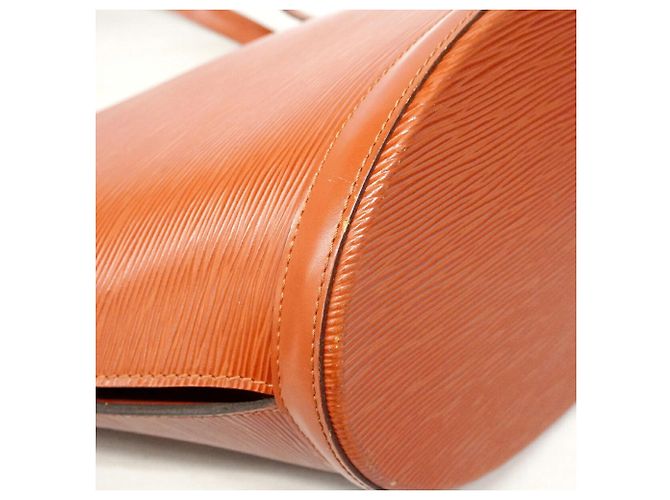 Louis Vuitton Epi Saint Jacques Schultertasche Braun - Ansicht 8
