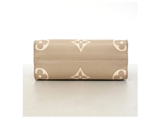 Louis Vuitton Monogram Empreinte Bicolor OnTheGo PM Handtasche Grau Roh - Ansicht 3