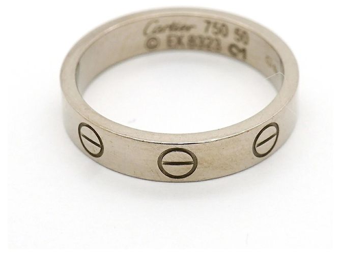 Cartier Mini Love Ring in 18K Weißgold - Ansicht 3