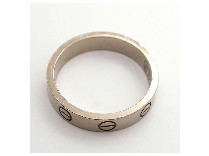 Cartier Mini Love Ring in 18K Weißgold - Ansicht 8