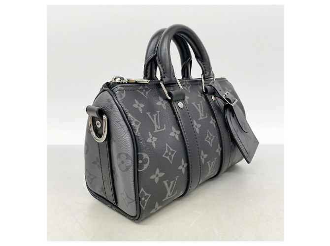 Bolsa Louis Vuitton Monogram Eclipse Reverse Keepall Bandoulière 25 - vista 2