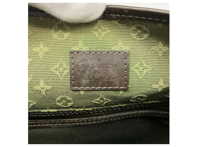 Bolso de hombro Mini Monogram Louis Vuitton en TST Khaki - vista 5