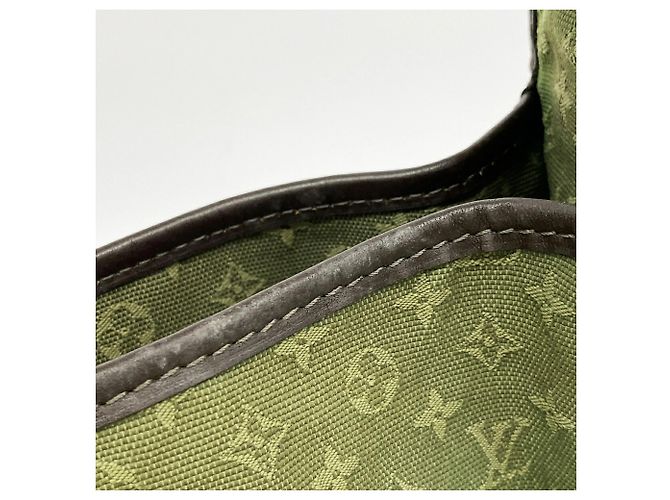 Bolso de hombro Mini Monogram Louis Vuitton en TST Khaki - vista 7