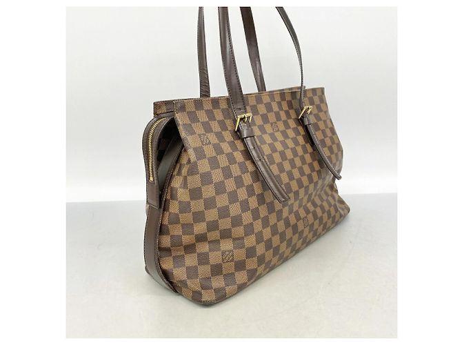 Borsa Tote Louis Vuitton Damier Chelsea N51119 Ebene - vista 2