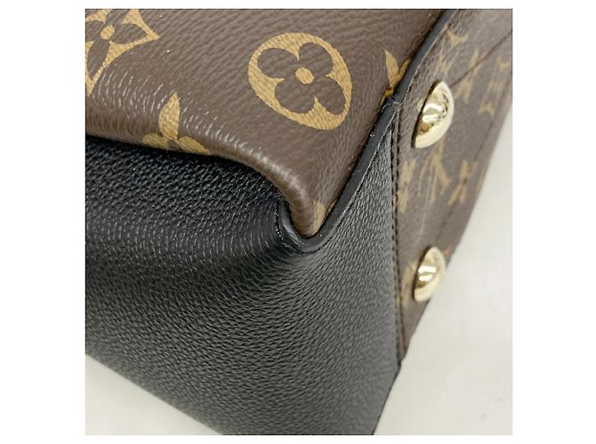 Borsa Louis Vuitton Monogram Soufflot NVBB Nero - vista 8