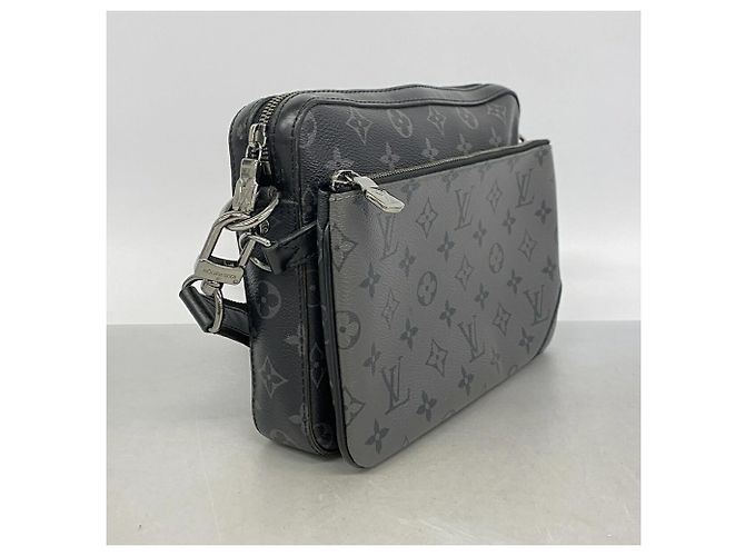Borsa a tracolla Trio Monogram Eclipse Louis Vuitton - vista 2