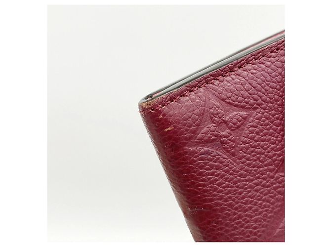 Louis Vuitton Monogram Empreinte Portefeuille Emilie Long Wallet Burdeos - vista 5