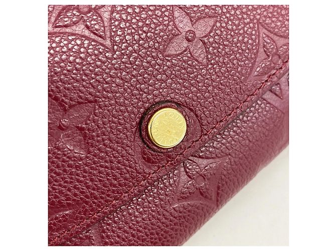 Louis Vuitton Monogram Empreinte Portefeuille Emilie Long Wallet Burdeos - vista 8
