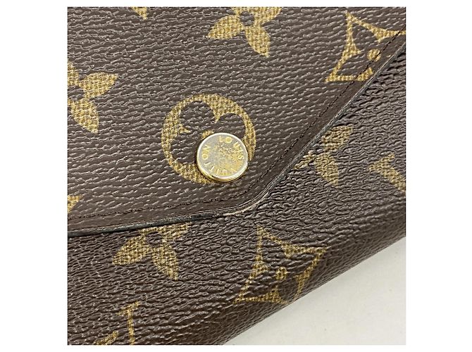 Louis Vuitton Monogram Portefeuille Sarah Long Wallet - vista 9