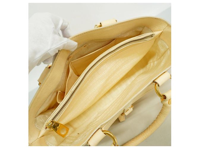 Céline Celine Boogie Bag Lederhandtasche – Cream Roh - Ansicht 4