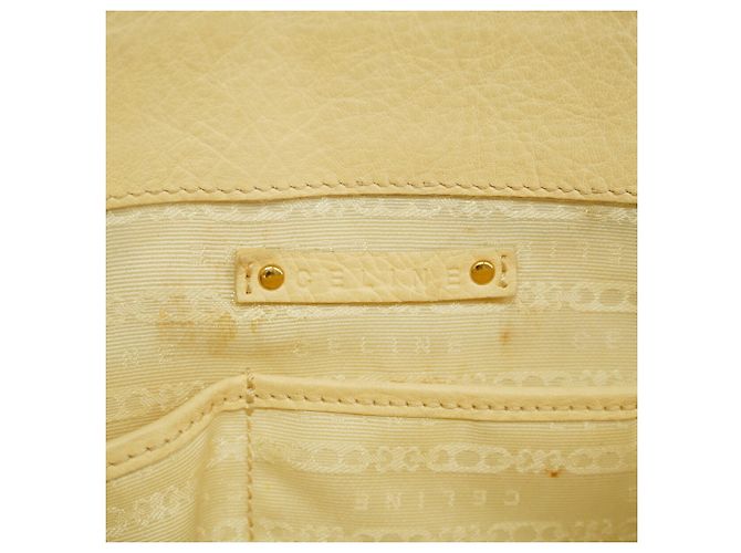 Céline Celine Boogie Bag Lederhandtasche – Cream Roh - Ansicht 5