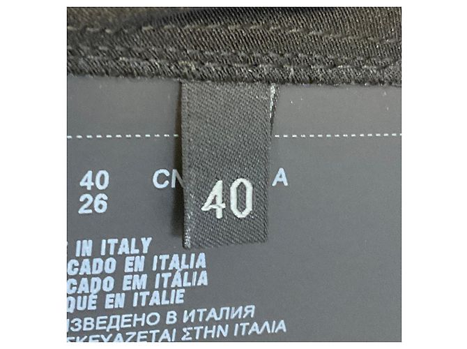Vestido mini Prada de manga comprida em cady de seda e malha de lã preta Preto - vista 6