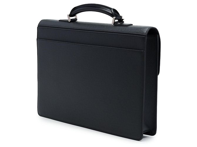 Borsa da lavoro Louis Vuitton Taiga Neo Robusto 2 Briefcase Nera Nero - vista 2