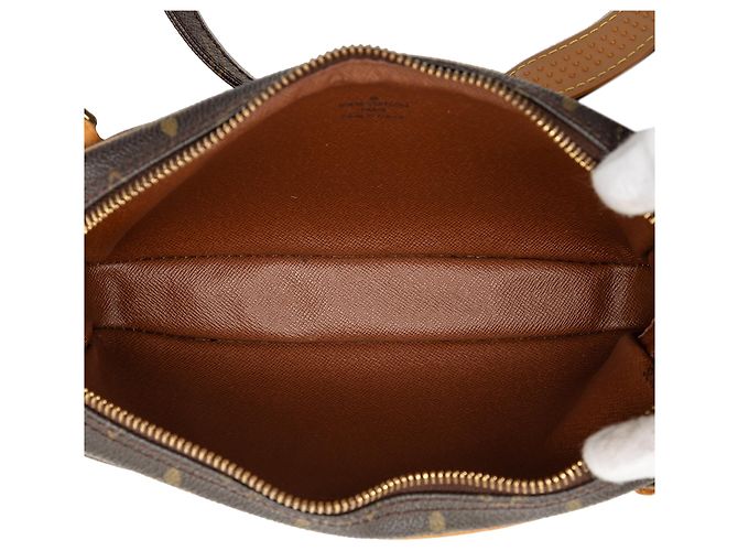 Borsa a tracolla Louis Vuitton Monogram Pochette Marly Marrone - vista 4