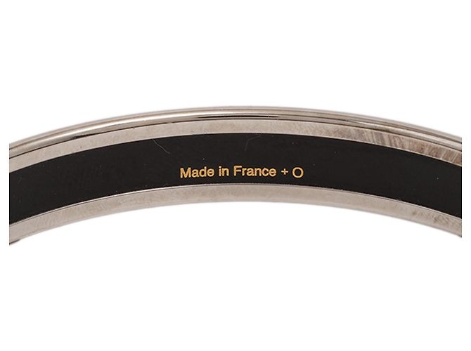 Hermès Narrow Enamel Clous de Trompe Armreif Multi 65 - Ansicht 4