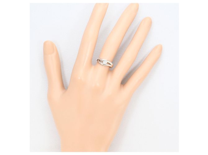 Autre Marque PT900 Platin-Ehering mit Diamant - Ansicht 5