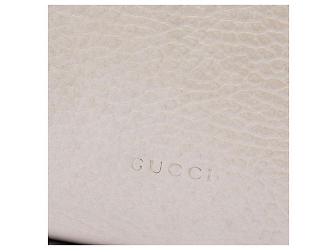 Borsa a tracolla Dionysus Gucci in pelle di vitello bianca con portafoglio e catena Bianco - vista 5