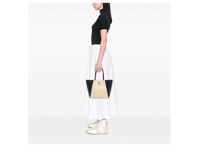 Twist Louis Vuitton LockMe Cabas Tote Bag braun - Ansicht 7
