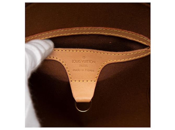 Borsa Louis Vuitton Monogram Ellipse MM Marrone - vista 5