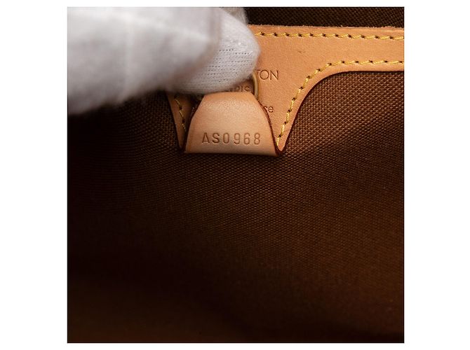 Borsa Louis Vuitton Monogram Ellipse MM Marrone - vista 6