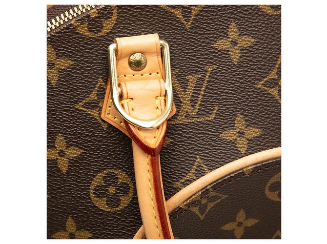 Borsa Louis Vuitton Monogram Ellipse MM Marrone - vista 7