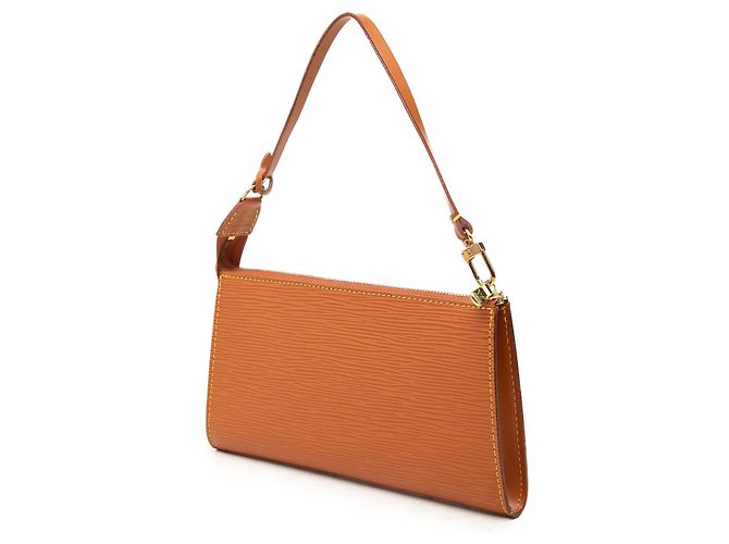 Borsa a tracolla Louis Vuitton Epi Pochette Accessoires Marrone - vista 2