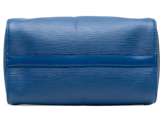 Bolsa Boston Louis Vuitton Epi Speedy 25 Azul - vista 3