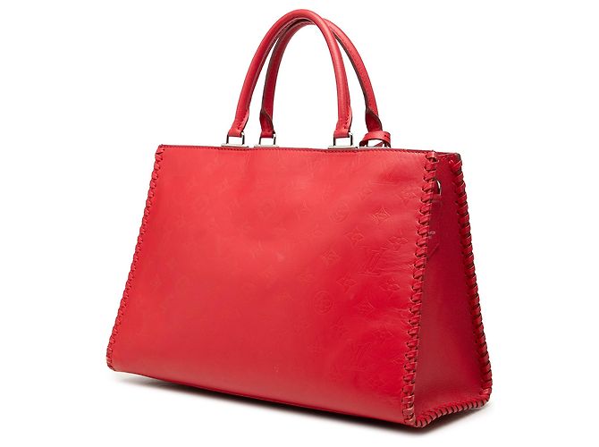 Louis Vuitton Monogram Very Leather Very Zipped Satchel rot - Ansicht 2