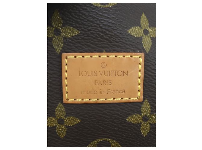 Borsa a tracolla Louis Vuitton Monogram Saumur 35 Marrone - vista 3
