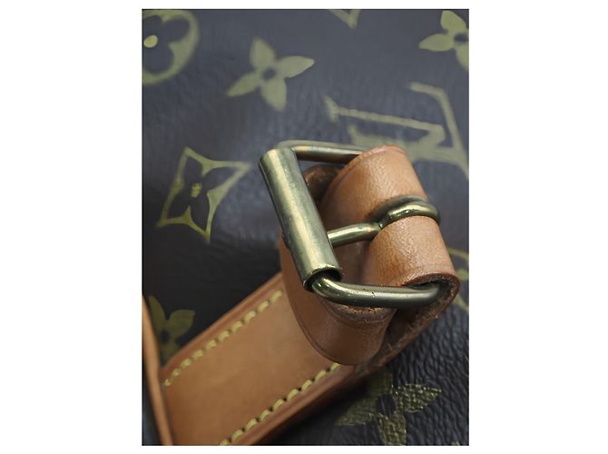 Borsa a tracolla Louis Vuitton Monogram Saumur 35 Marrone - vista 4