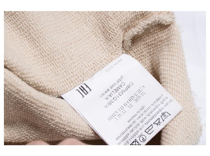 Autre Marque 8PM, oversized T-Shirt beige - Ansicht 6