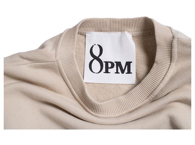 Autre Marque 8PM, oversized T-Shirt beige - Ansicht 9
