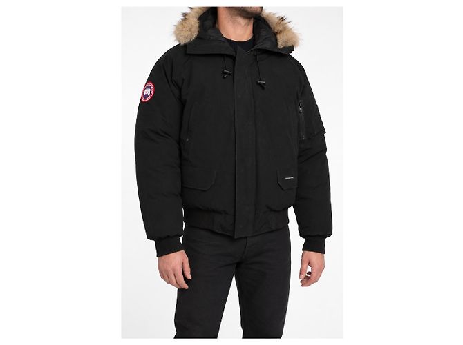 Canada Goose, bomber Chilliwack en negro - vista 5