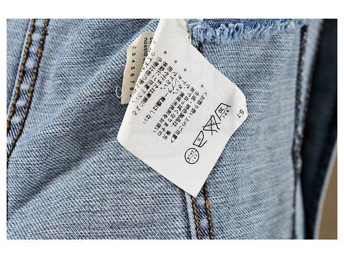 Dolce & Gabbana, jaqueta de denim distressed com strass - vista 9