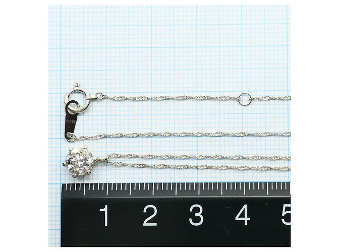 Autre Marque Collana in platino e diamanti - vista 4