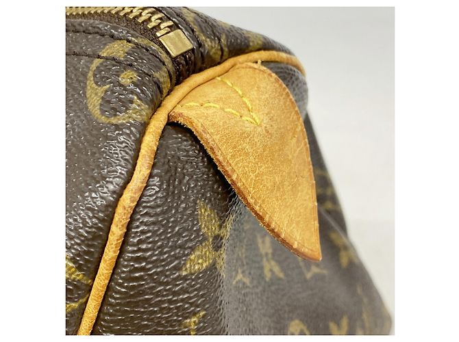 Borsa Louis Vuitton Monogram Speedy 25 Marrone - vista 12