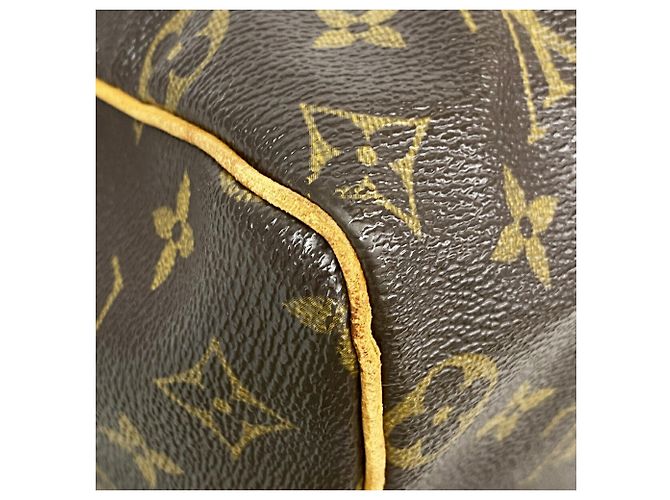 Borsa Louis Vuitton Monogram Speedy 25 Marrone - vista 6