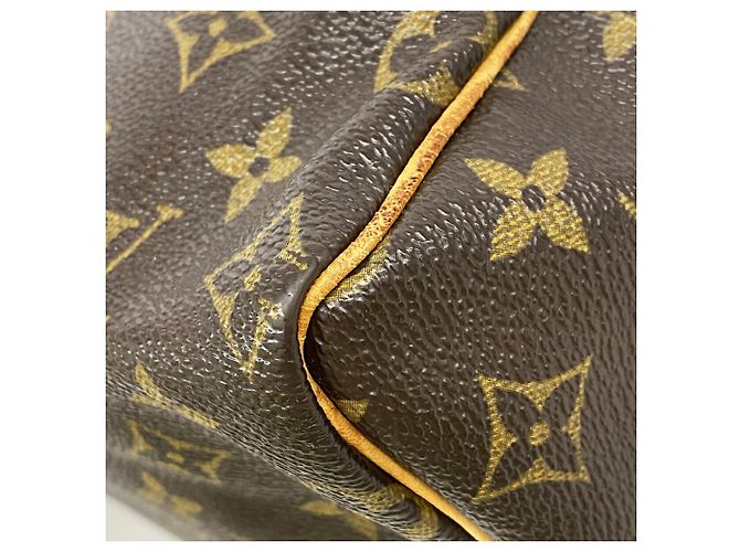 Borsa Louis Vuitton Monogram Speedy 25 Marrone - vista 8