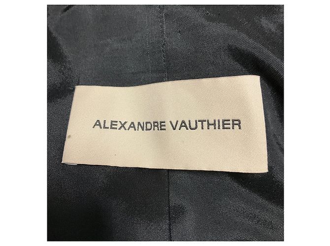 Alexandre Vauthier Tuxedo-Jacke und Hose Set in Schwarz mit Kristallbesatz - Ansicht 4