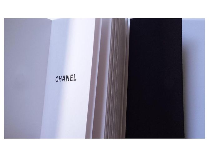 Taccuino Chanel in camoscio nero - vista 4