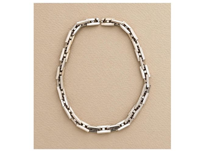 Hermès Hermes Collana a maglie H Hercule -Héraclès in argento - vista 2