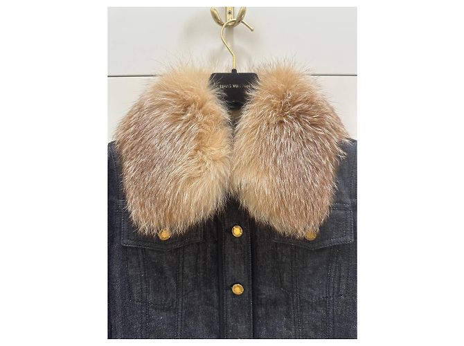 Louis Vuitton Denim Jacket  Gold Buttons Women’s Size 36 Pre-owned - view 6