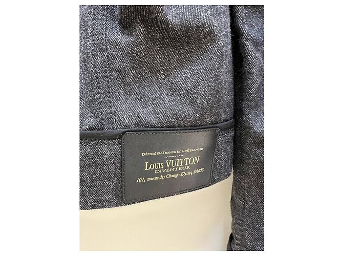 Louis Vuitton Denim Jacket  Gold Buttons Women’s Size 36 Pre-owned - view 9