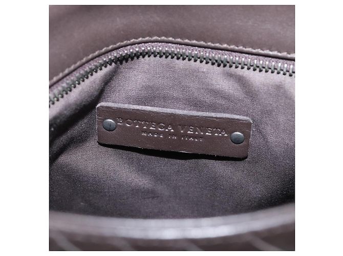 Bottega Veneta Borsa a Tracolla Piatta Intrecciato Nappa Medium - vista 6
