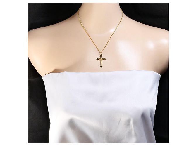 Autre Marque Halskette aus 18K Gelbgold Golden - Ansicht 5