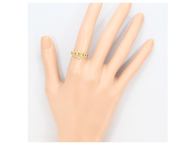 Autre Marque Ehering aus 18K Gelbgold mit Diamanten - Ansicht 6