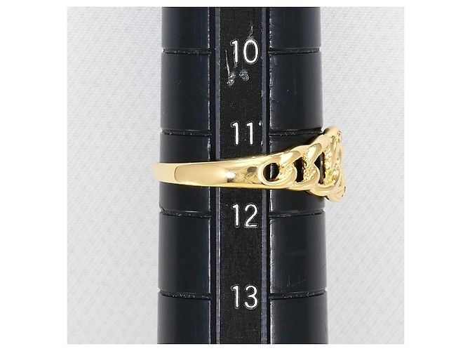 Autre Marque Ehering aus 18K Gelbgold mit Diamanten - Ansicht 7